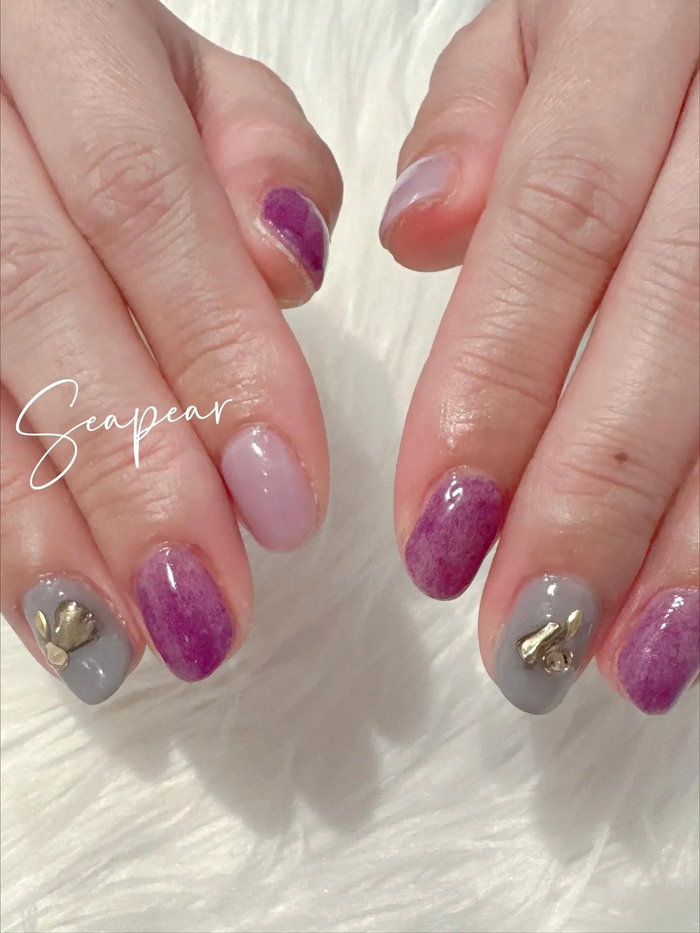 ふわふわネイル💅