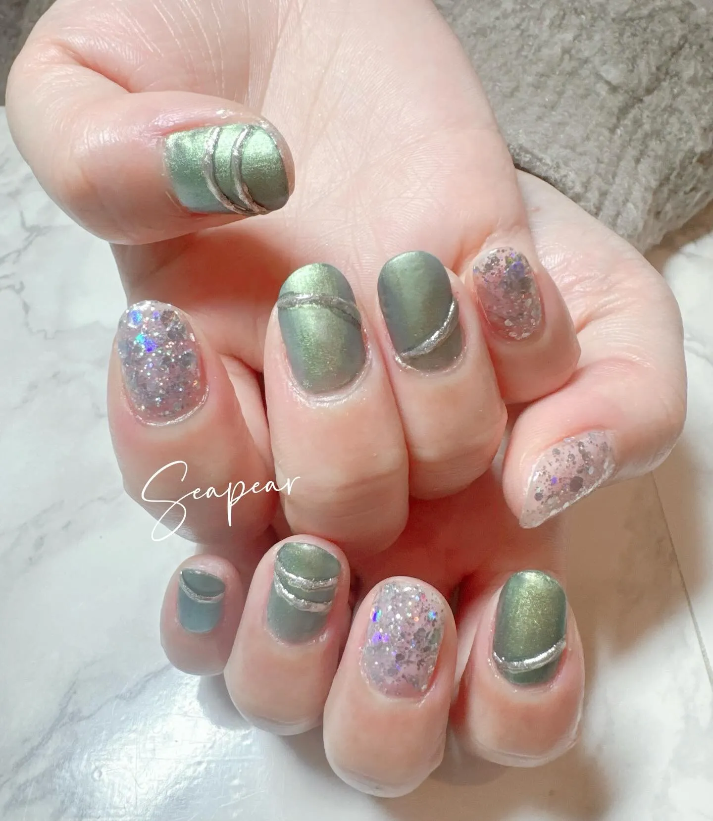 個性派ネイル💅